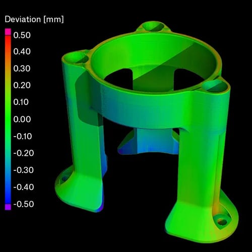 Dimensional accuracy demonstration