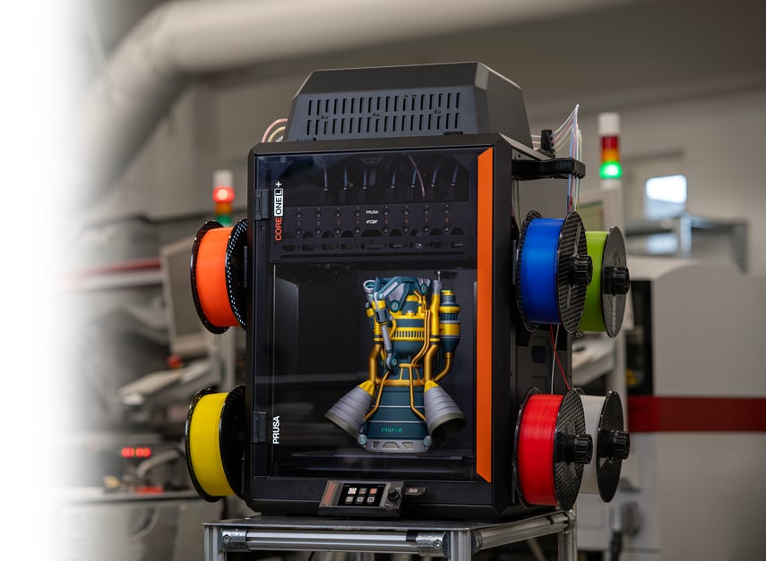 Prusa CORE One L+ with Bondtech INDX toolchanger