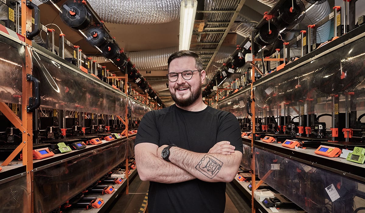 Josef Prusa - Druck-Farm