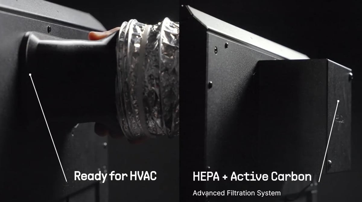 Module with HEPA and Active Carbon filters