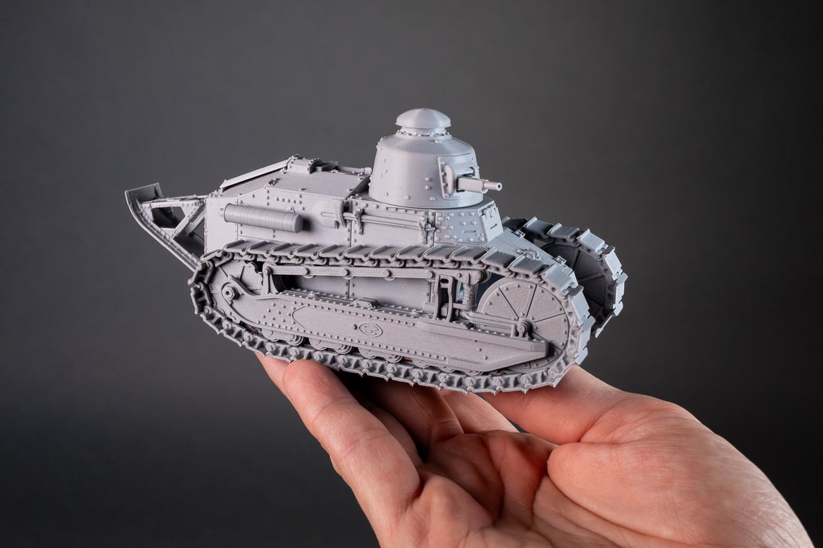 High Fine Precision Metrics - Scale Tank Model