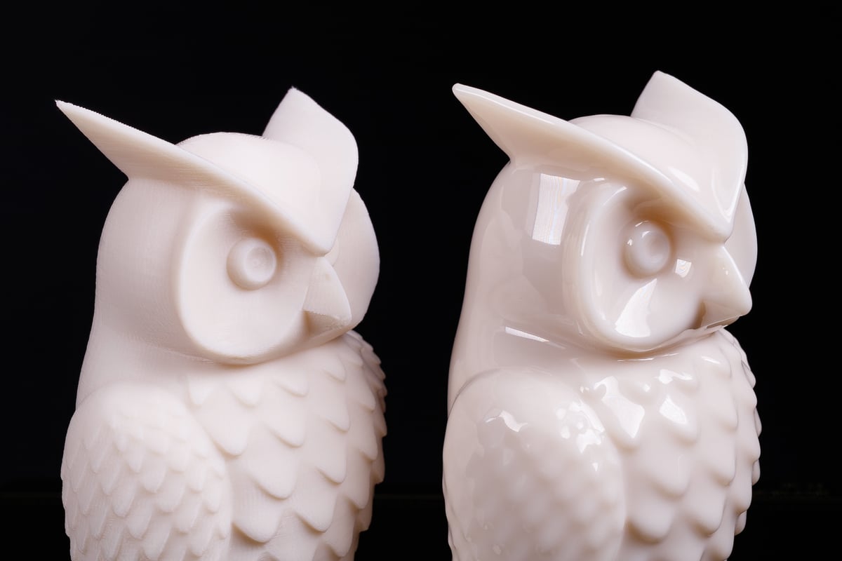 Chemical Smoothing with Acetone Vapors