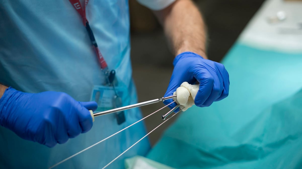 3D printed anatomical model used for surgical planning
