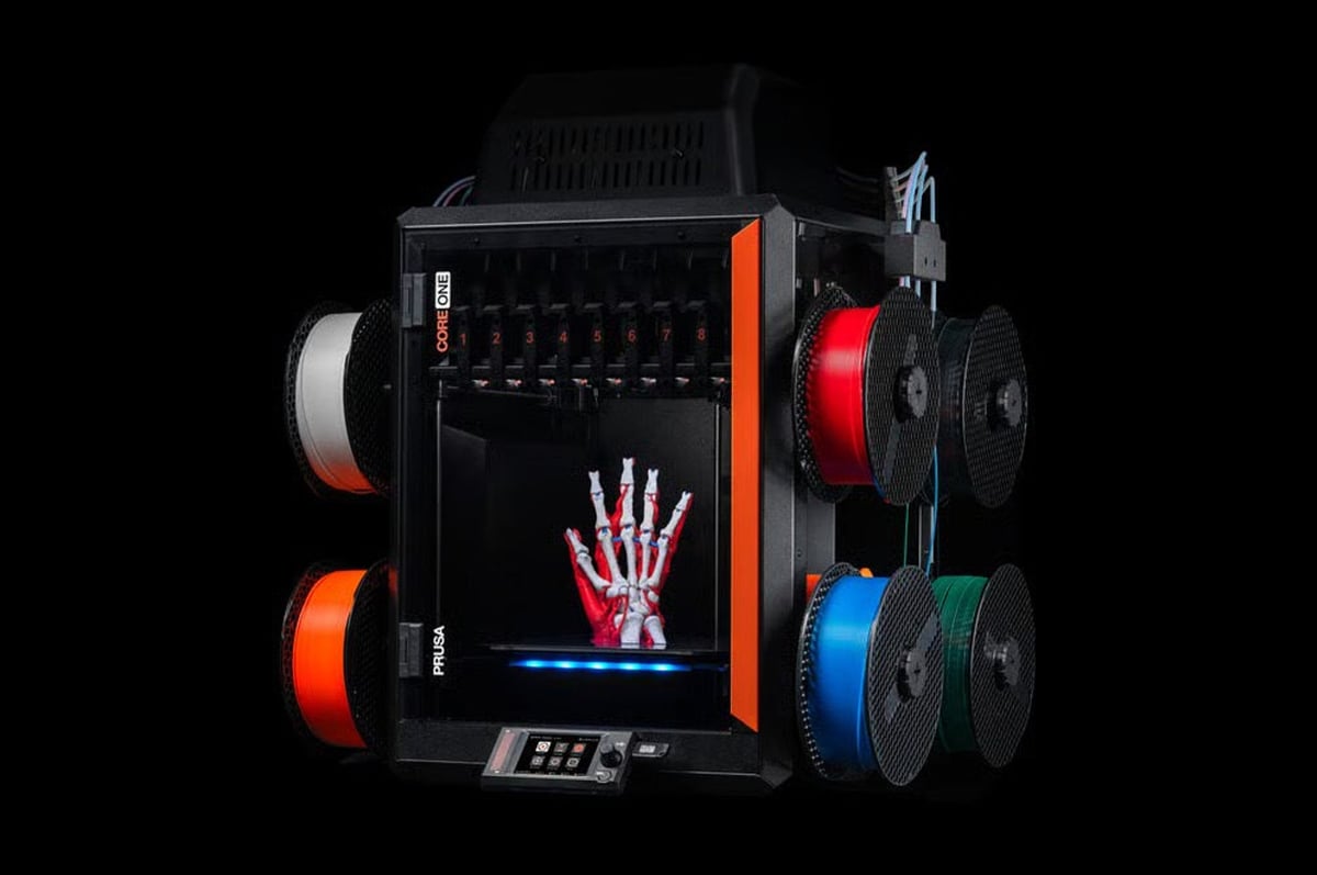 Prusa CORE One with INDX multi-material toolchanger