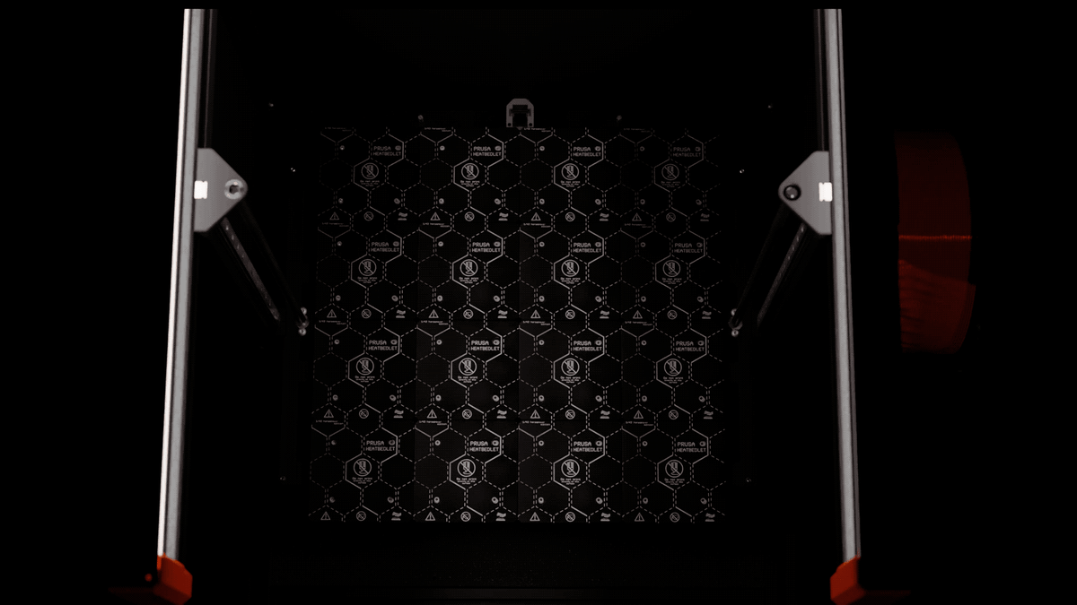 Tisková plocha Prusa XL+ se segmentovou vyhřívanou podložkou