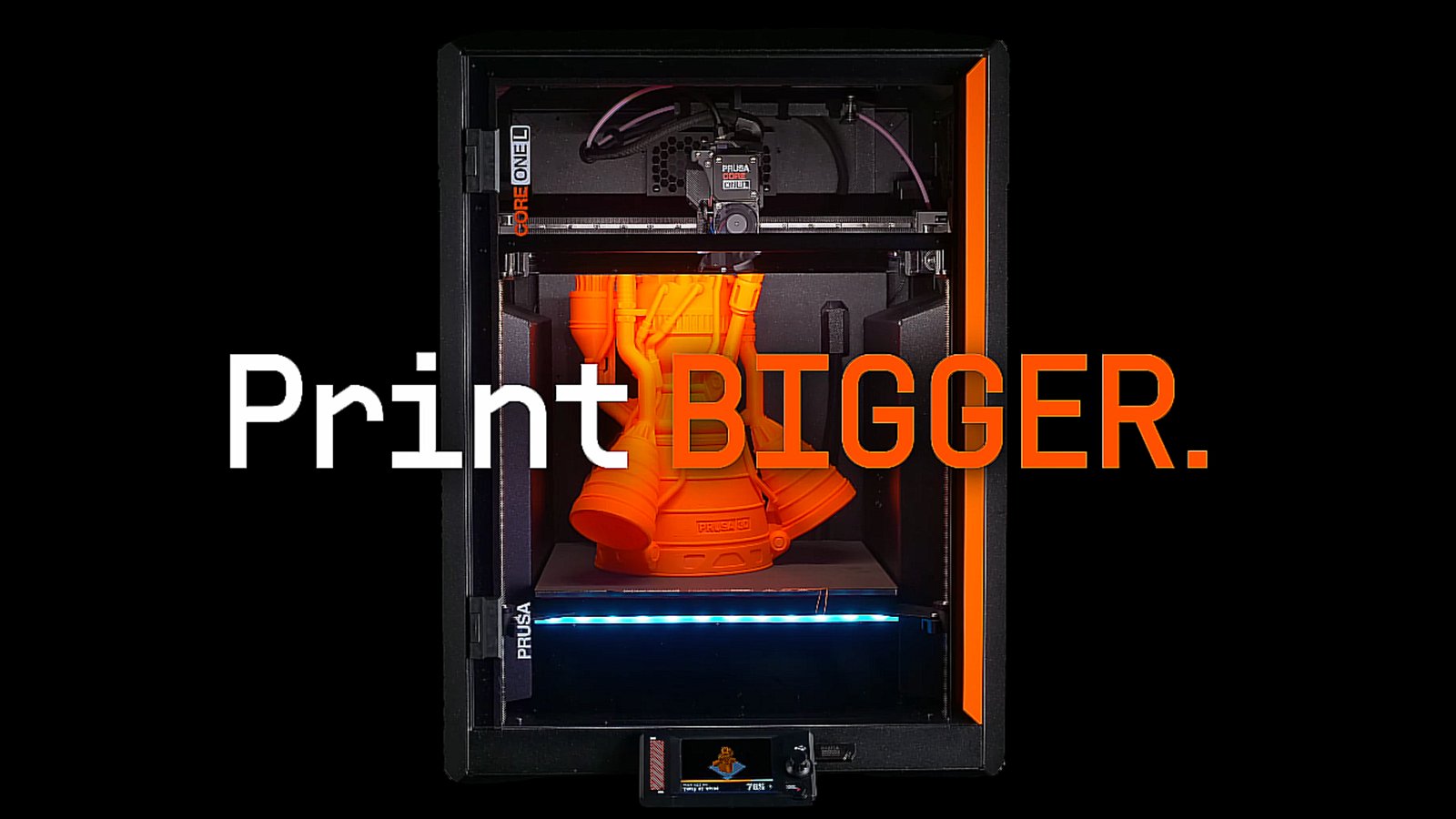 Video funkcí Prusa CORE One L