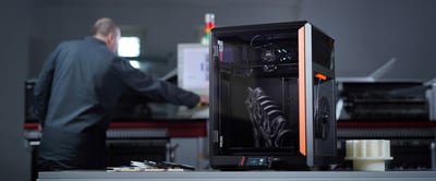 CORE One L+ on a workshop bench