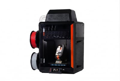 Assembled Prusa CORE One+ with Bondtech INDX four-nozzle starter configuration.