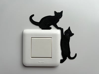 Wall Light Switch Decoration #4
