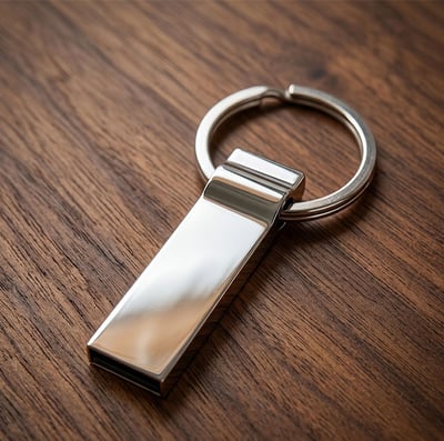 USB-drev med eksempelprints