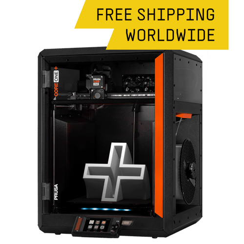 Prusa CORE One+ (Gen 2), an enclosed CoreXY printer