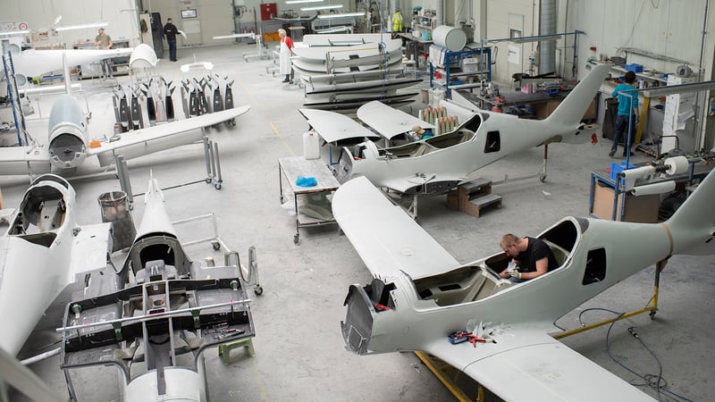 Shark Aero manufacturing facility