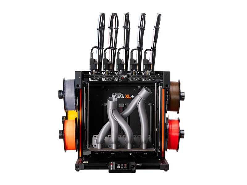 Prusa XL+ large-format multi-material 3D printer, front view